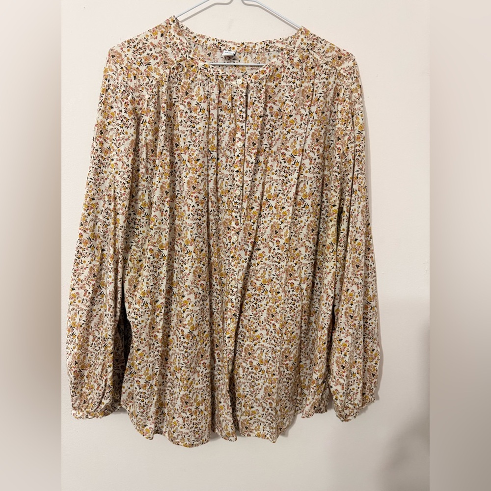 Floral Print Women's Top
